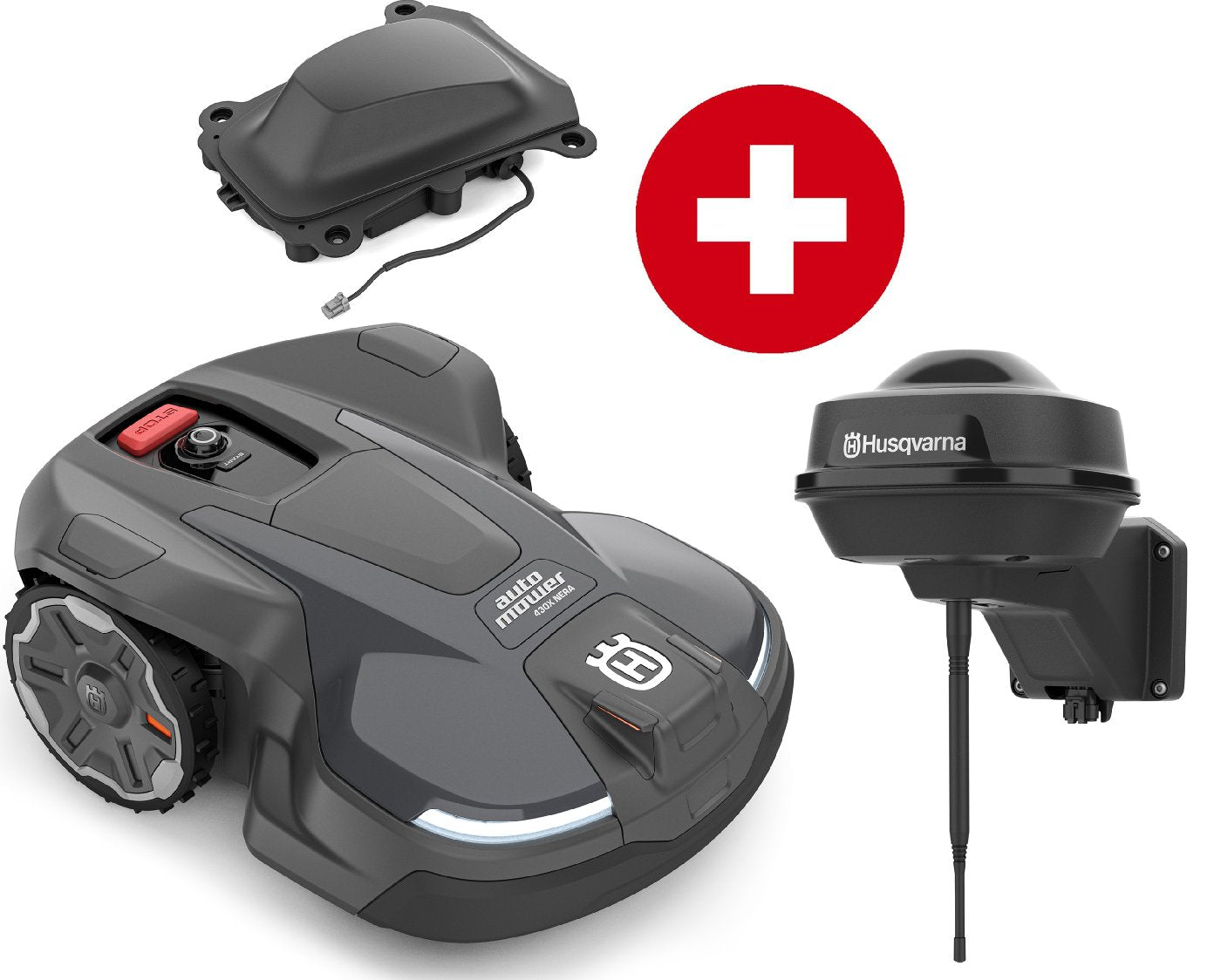 Husqvarna Automower 430X NERA avec EPOS RS5 et EPOS Plug-In – modèle 2025-Neuf